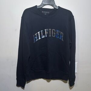 Tommy Hilfiger Men's Navy Blue Sweater
